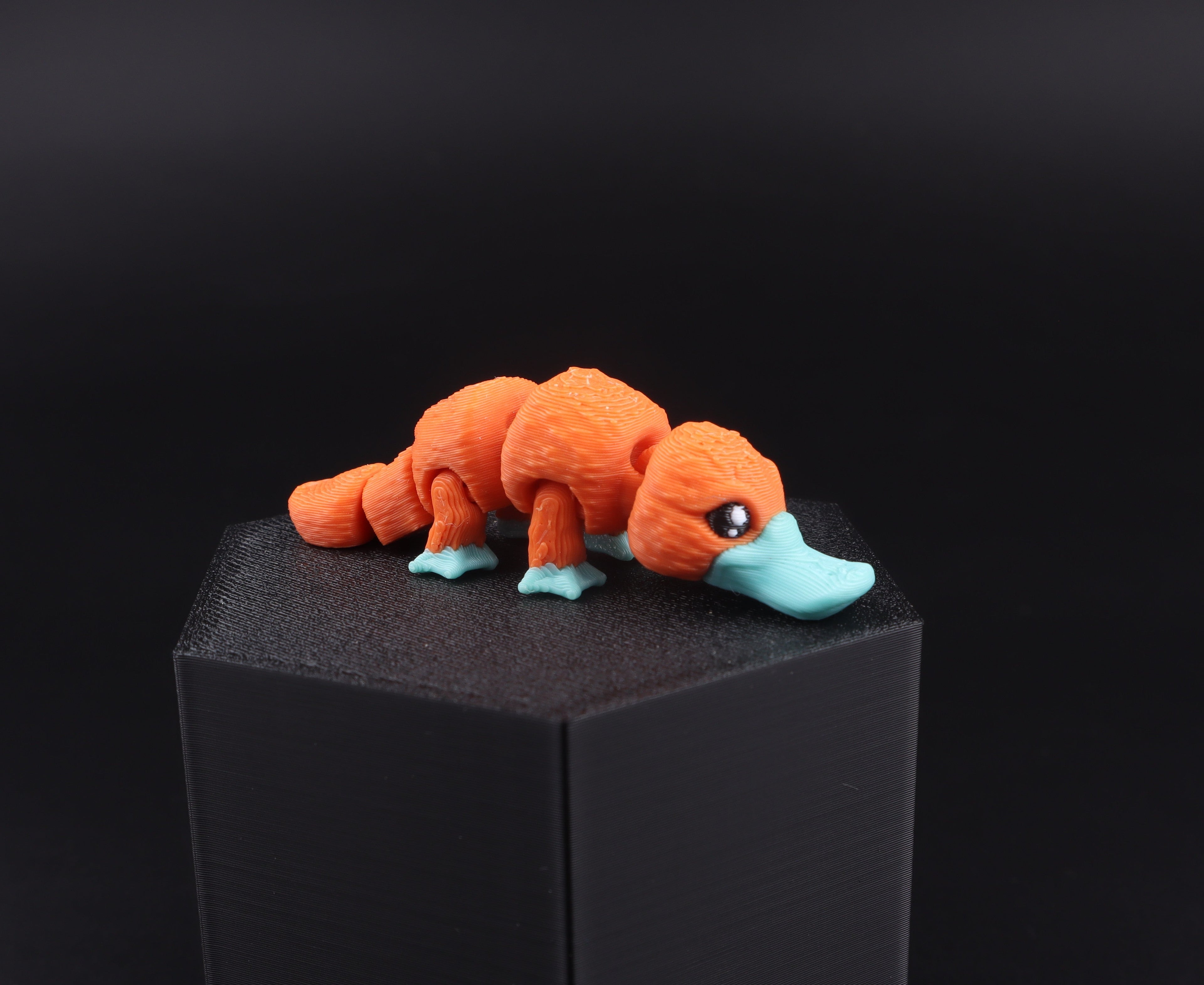 3D Printed Mini Water Animal Fidget Toy Pack – Flexible Party Favor Gift