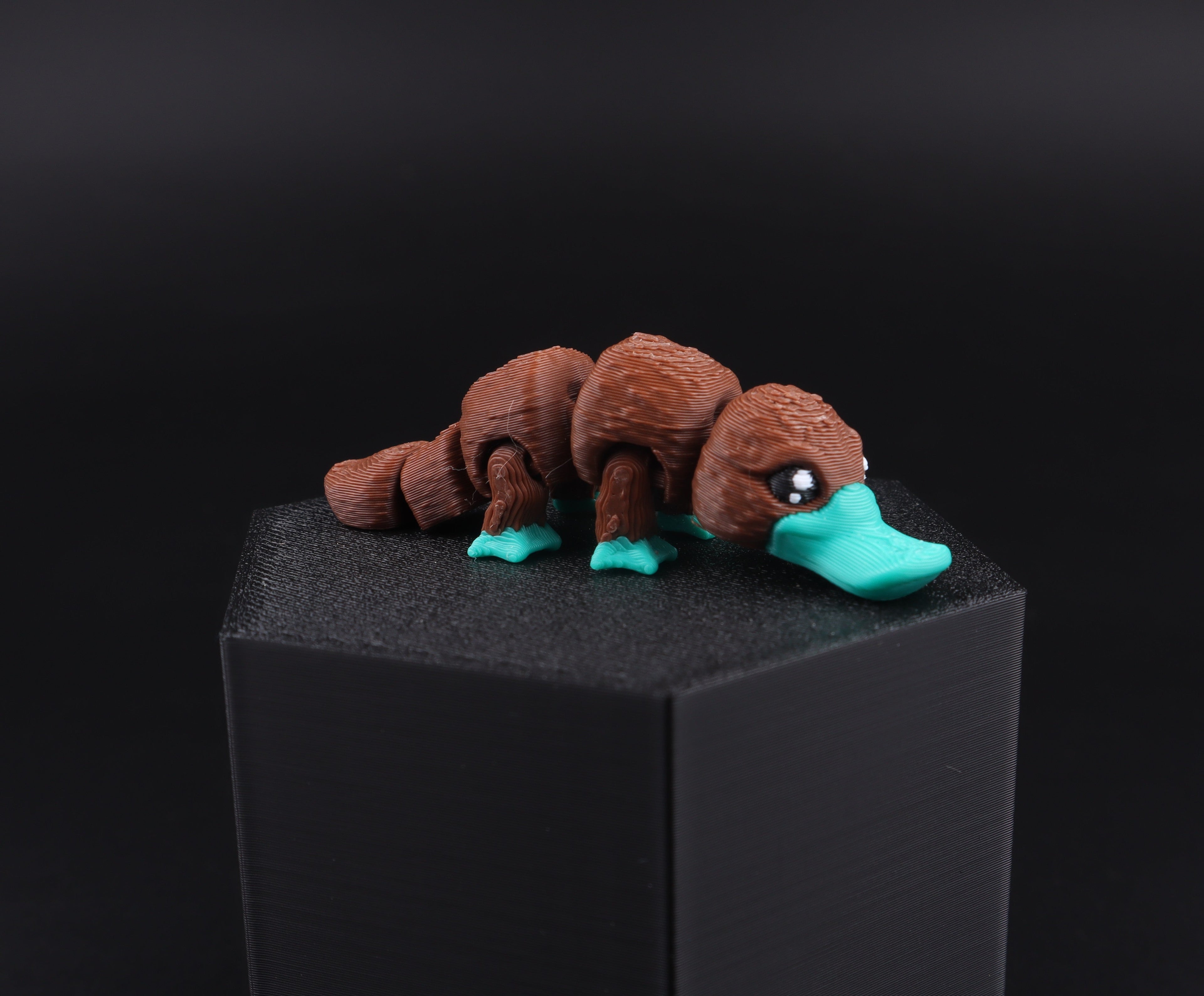 3D Printed Mini Water Animal Fidget Toy Pack – Flexible Party Favor Gift