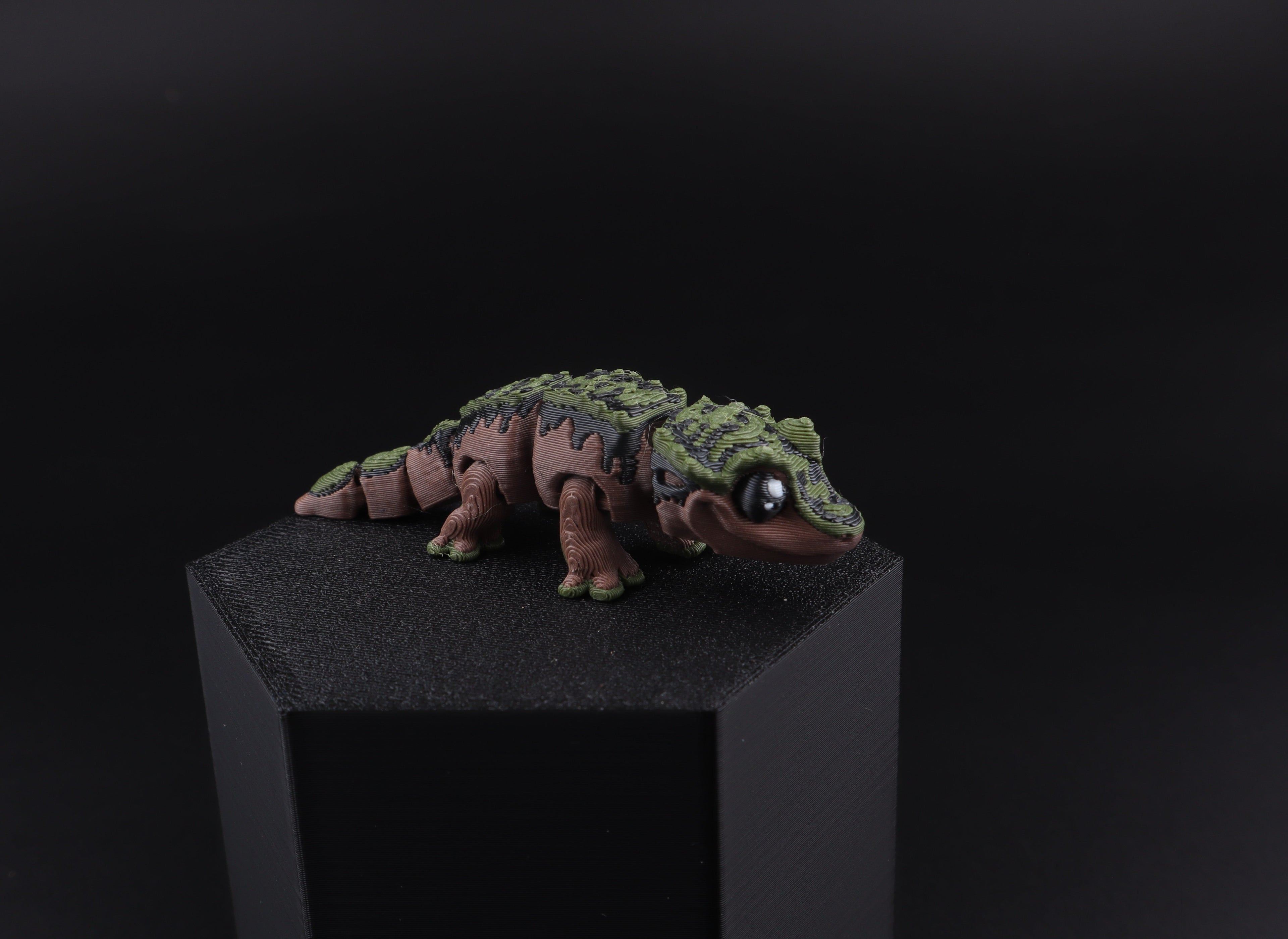 3D Printed Mini Reptile and Amphibian Fidget Toy Set – Articulated Classroom Reward Gift