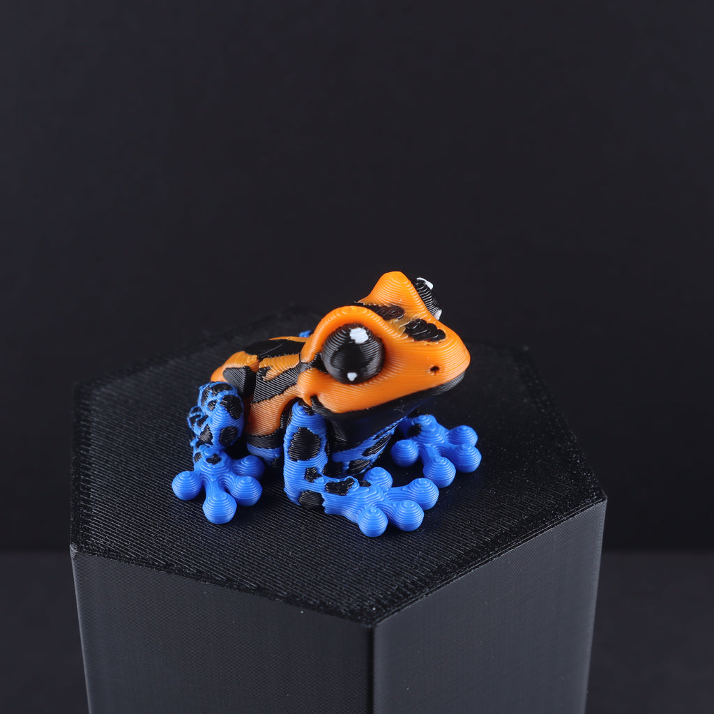 3D Printed Mini Water Animal Fidget Toy Pack – Flexible Party Favor Gift