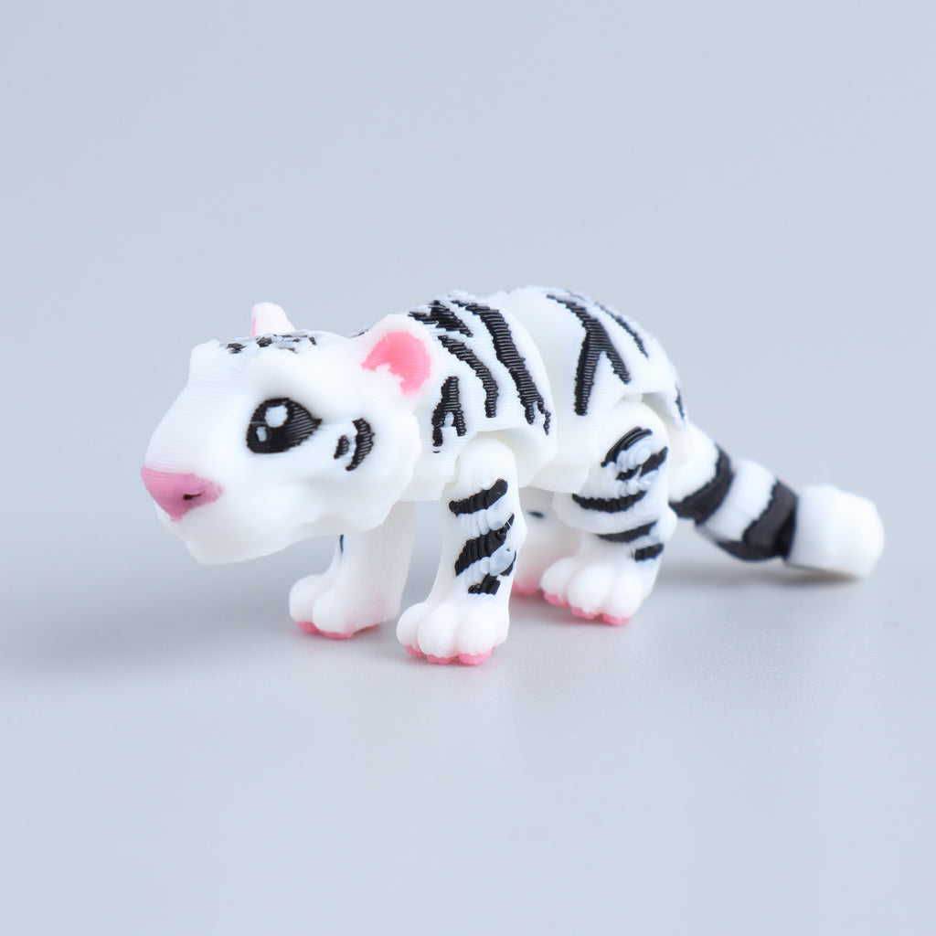 3D Printed Mini Fidget Creature Toy Pack – Articulated Party Favor Gift