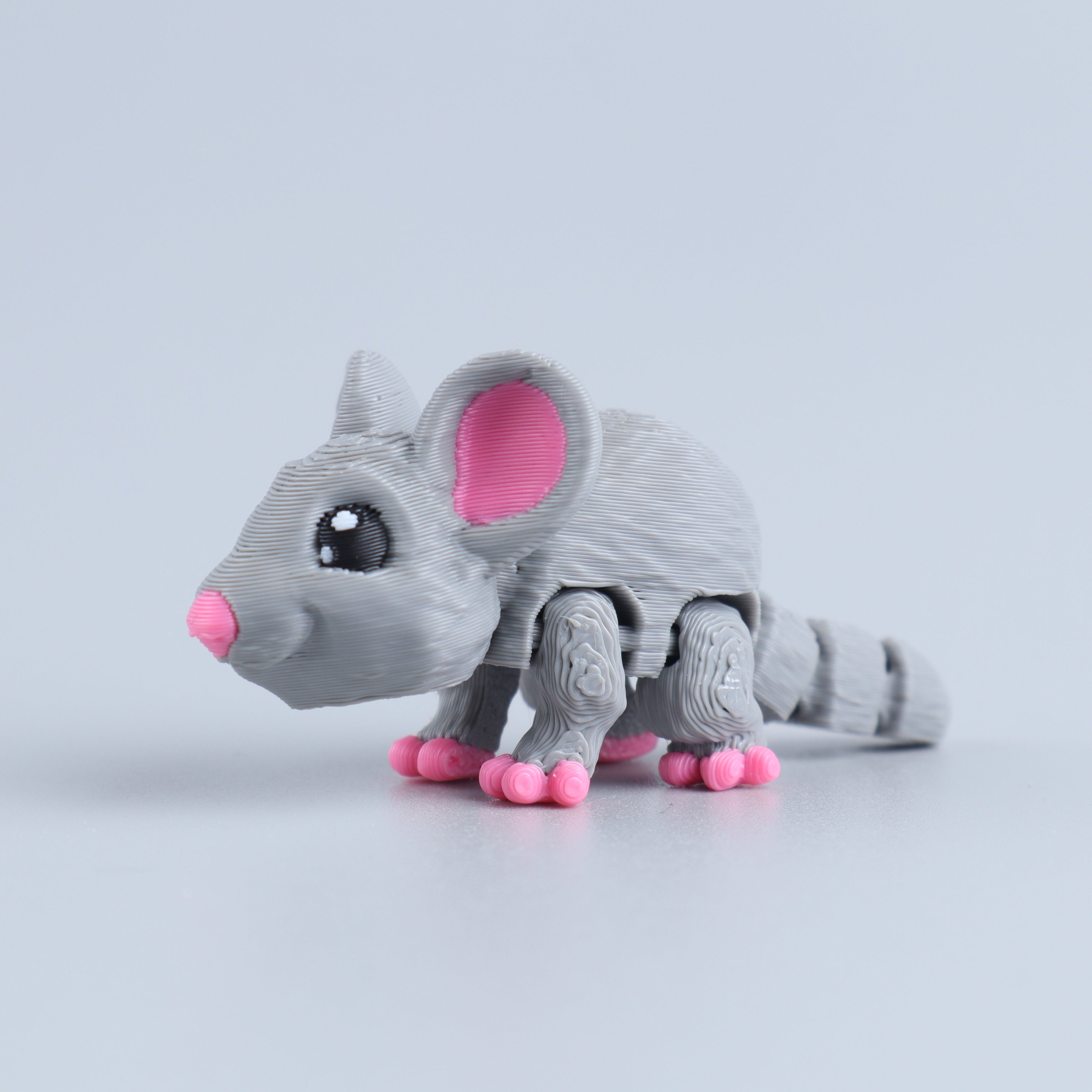 3D Printed Mini Fidget Creature Toy Pack – Articulated Party Favor Gift