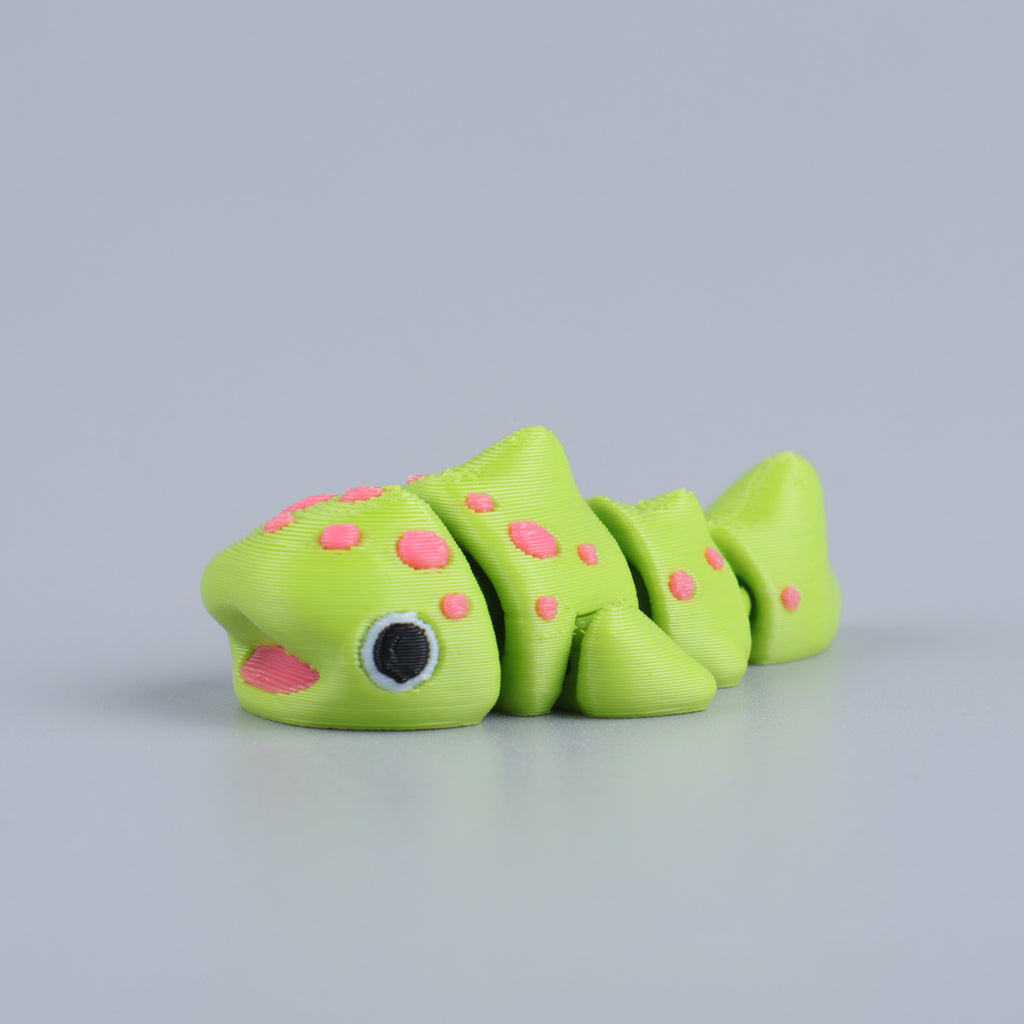 3D Printed Mini Fidget Creature Toy Pack – Articulated Party Favor Gift