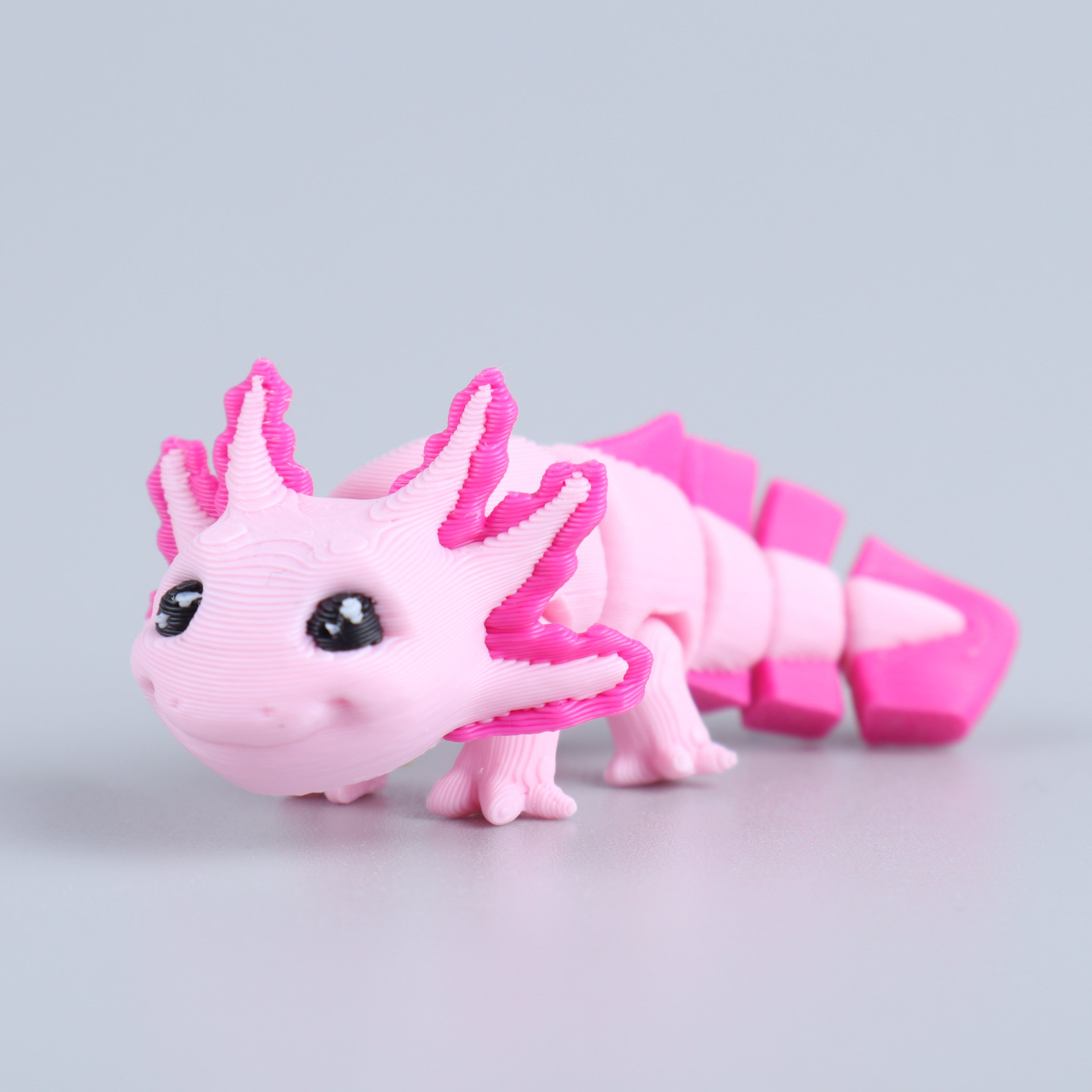 3D Printed Mini Fidget Creature Toy Pack – Articulated Party Favor Gift
