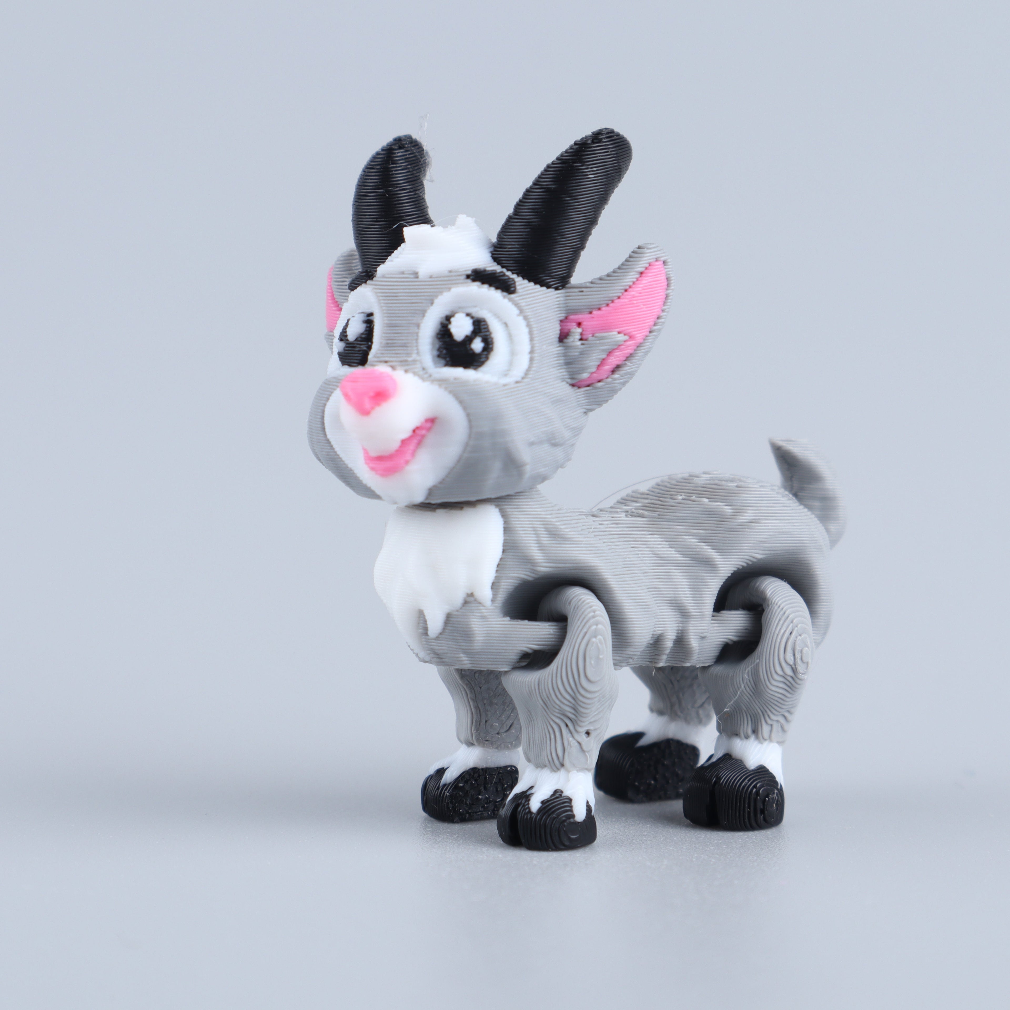 3D Printed Mini Fidget Creature Toy Pack – Articulated Party Favor Gift