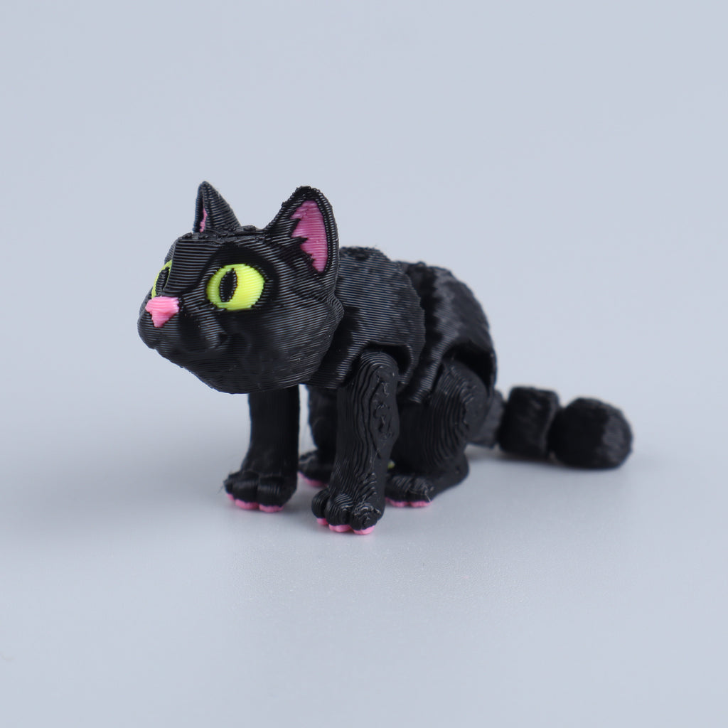 3D Printed Mini Fidget Creature Toy Pack – Articulated Party Favor Gift