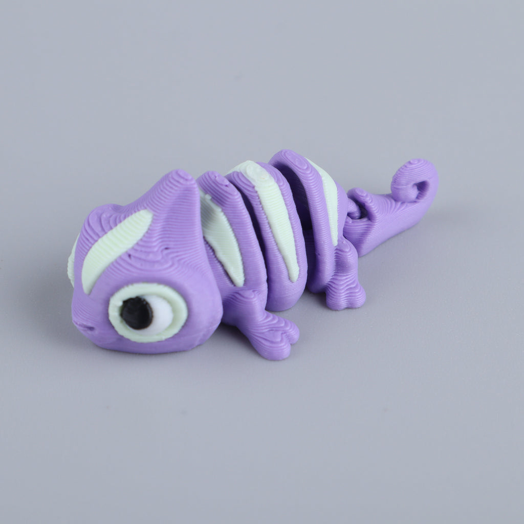 3D Printed Mini Fidget Creature Toy Pack – Articulated Party Favor Gift