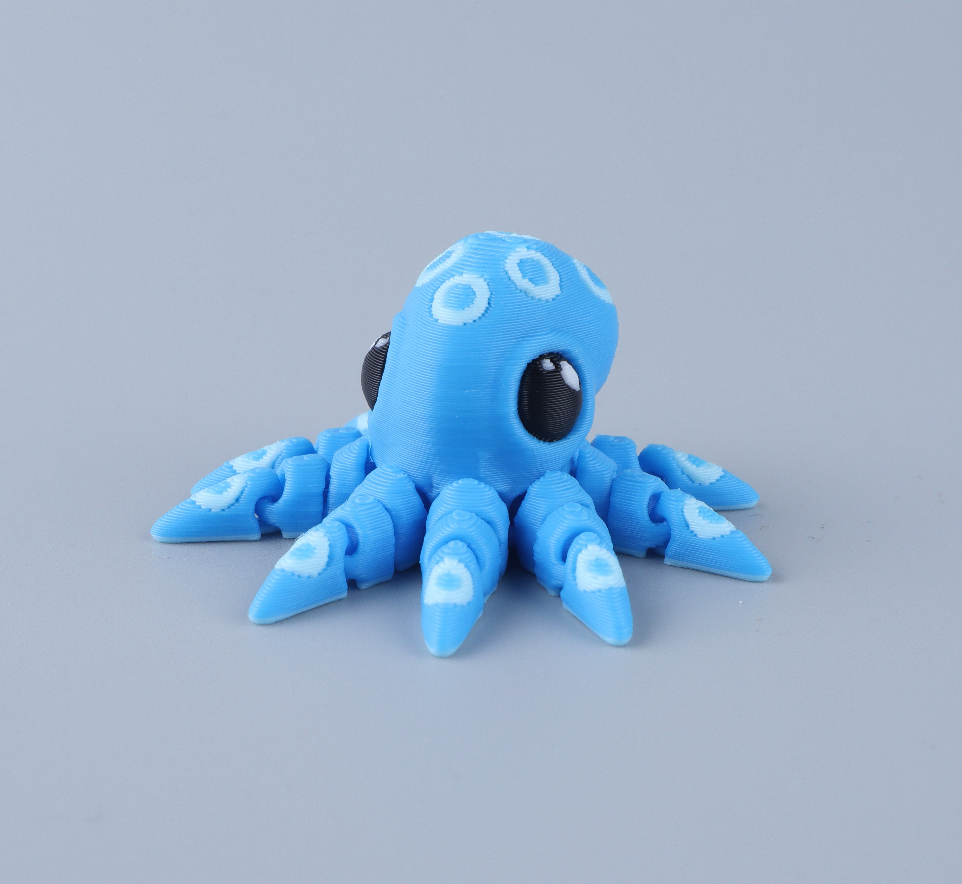 3D Printed Mini Fidget Creature Toy Pack – Articulated Party Favor Gift