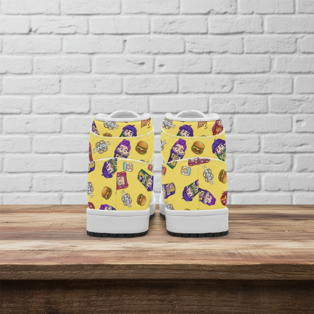 K-Pop Demon Hunters Ramen | Kids & Youth Vegan Leather High Tops