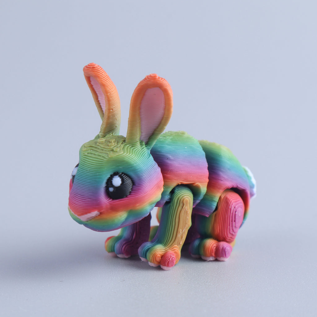 3D Printed Mini Fidget Creature Toy Pack – Articulated Party Favor Gift