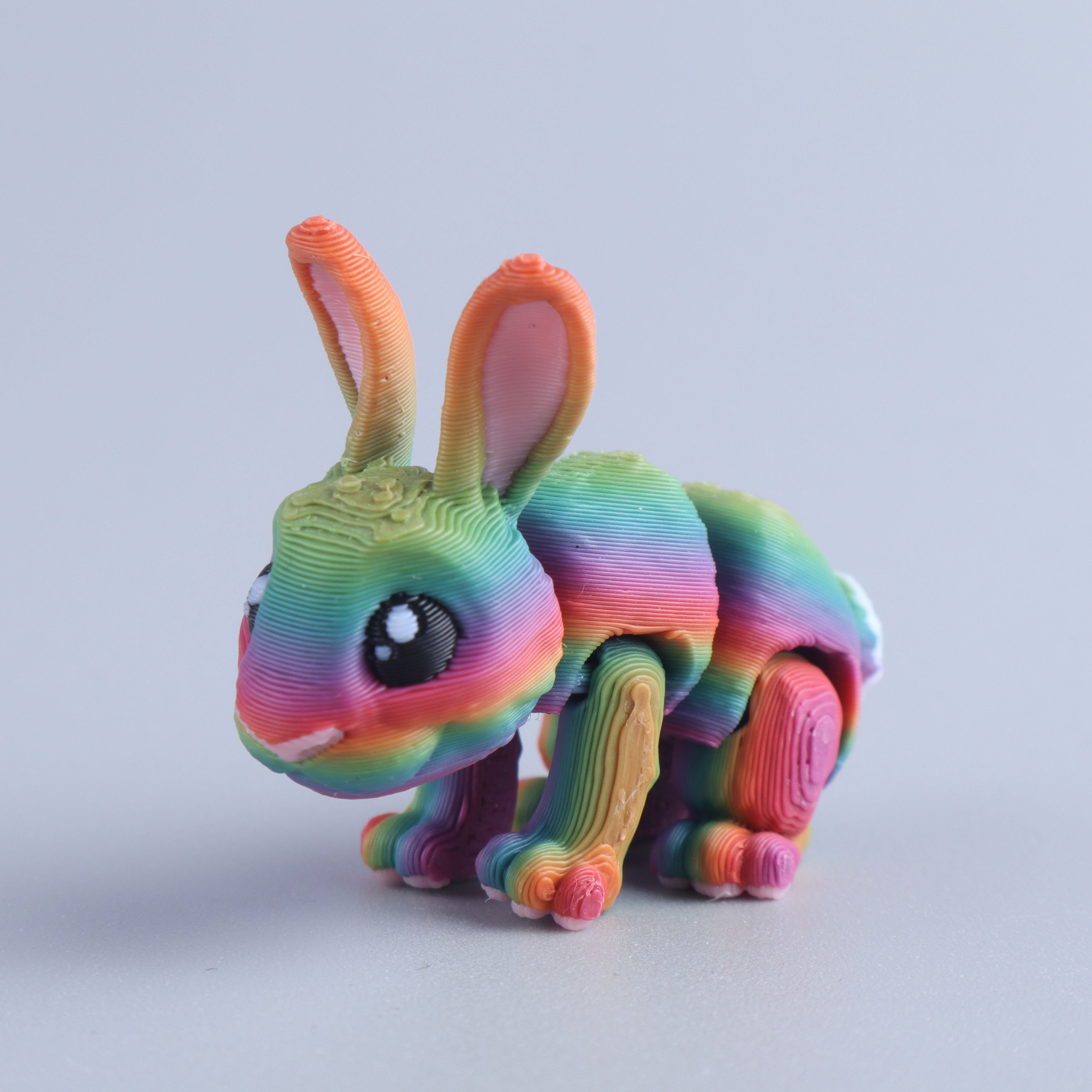 3D Printed Mini Fidget Creature Toy Pack – Articulated Party Favor Gift