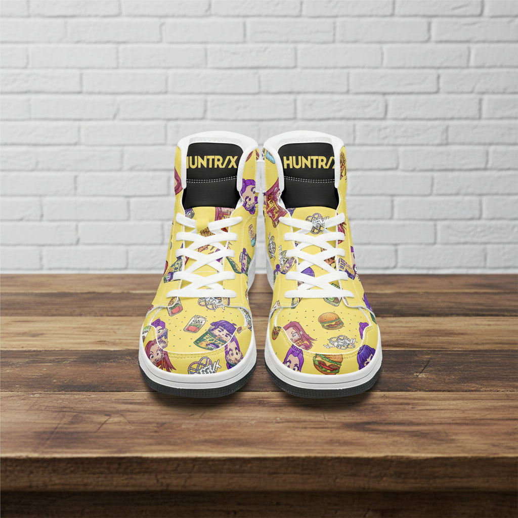K-Pop Demon Hunters Ramen | Adult Vegan Leather High Tops