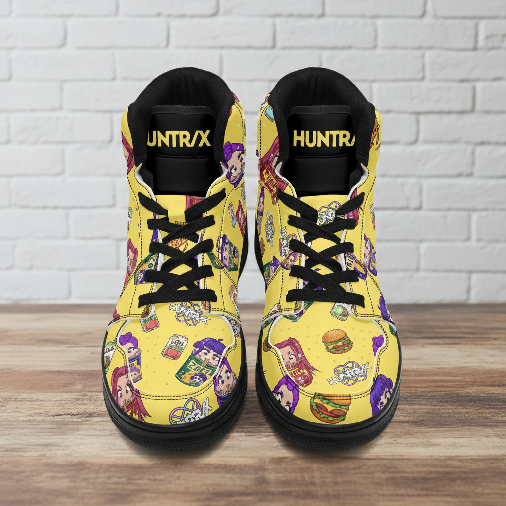 K-Pop Demon Hunters Ramen | Adult Vegan Leather High Tops
