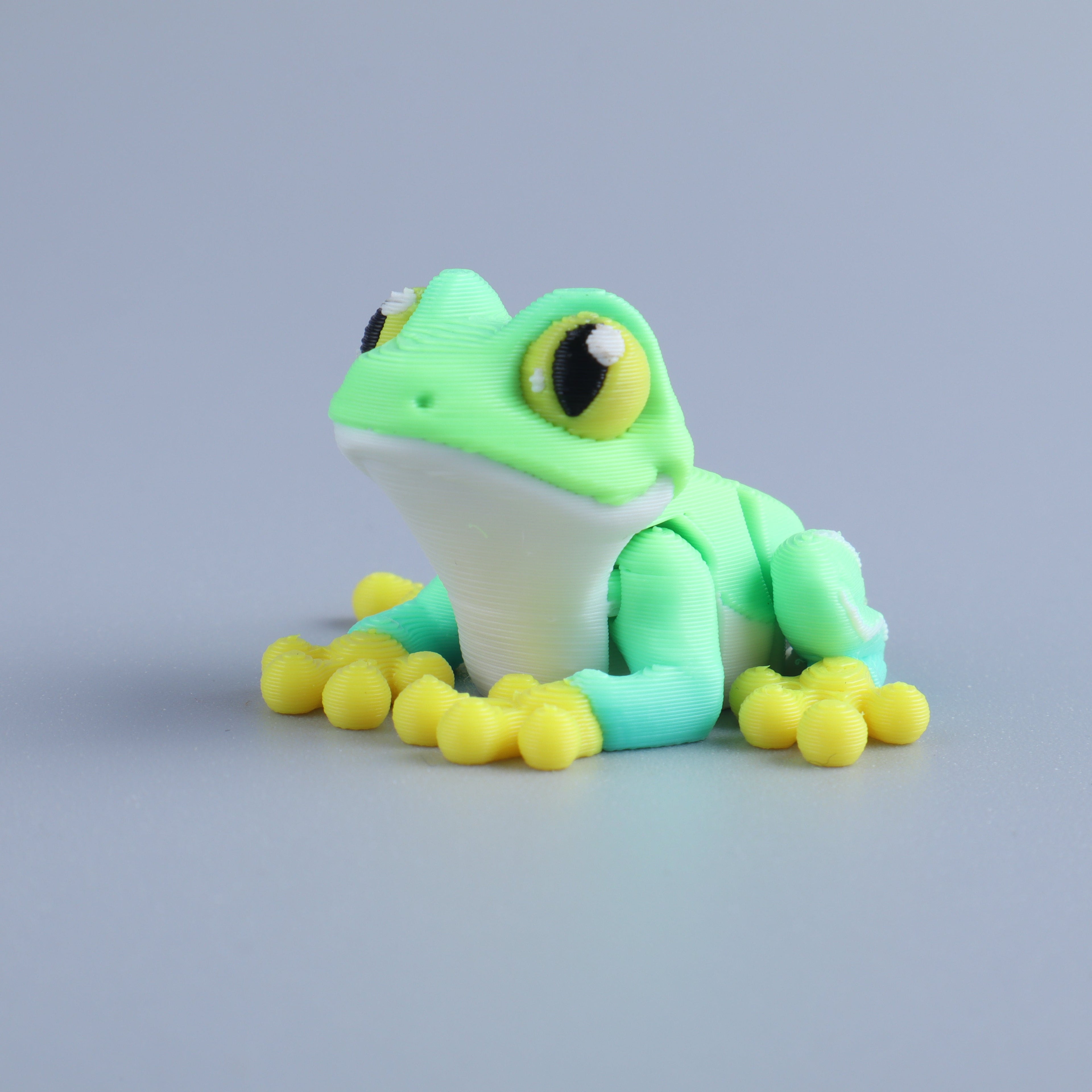 3D Printed Mini Fidget Creature Toy Pack – Articulated Party Favor Gift