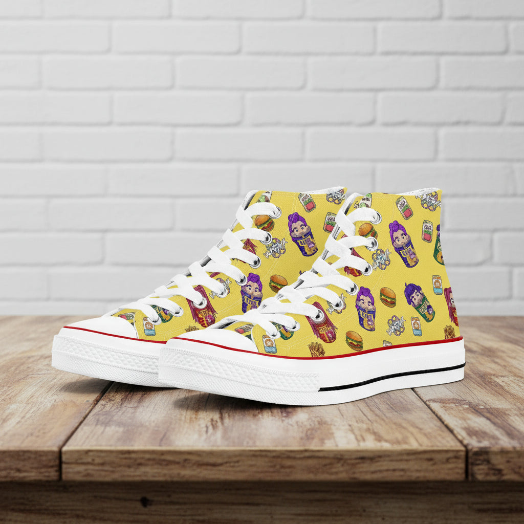 K-Pop Demon Hunters Ramen | Adult High Top Sneakers
