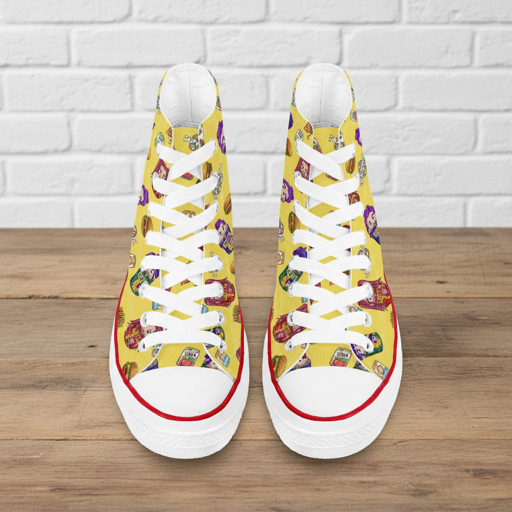 K-Pop Demon Hunters Ramen | Adult High Top Sneakers