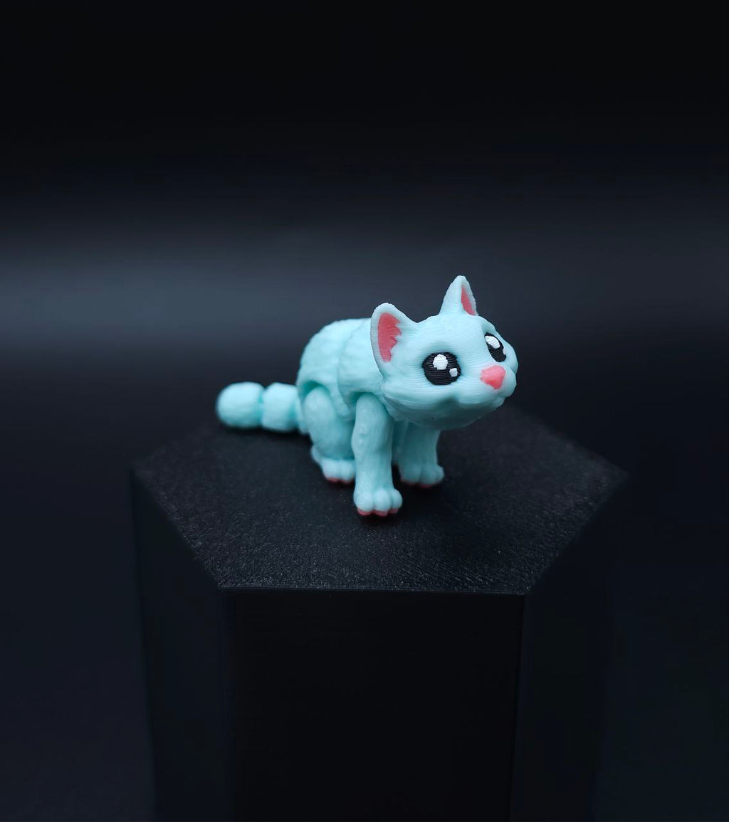 3D Printed Mini Forest, Farm & Home Animal Fidget Toy Pack – Cute Goodie Bag Gift Set