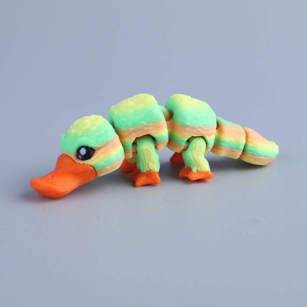 3D Printed Mini Fidget Creature Toy Pack – Articulated Party Favor Gift