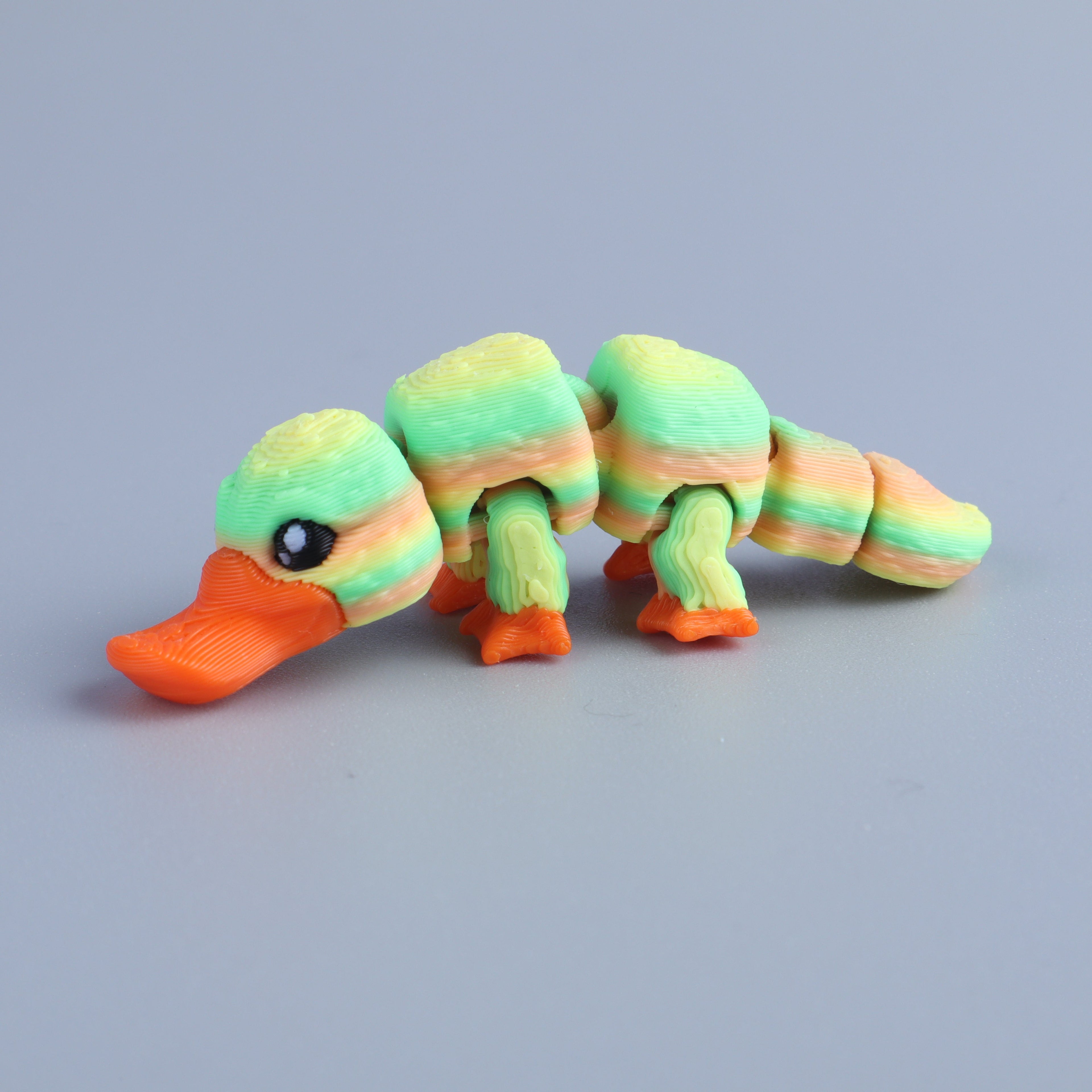 3D Printed Mini Fidget Creature Toy Pack – Articulated Party Favor Gift