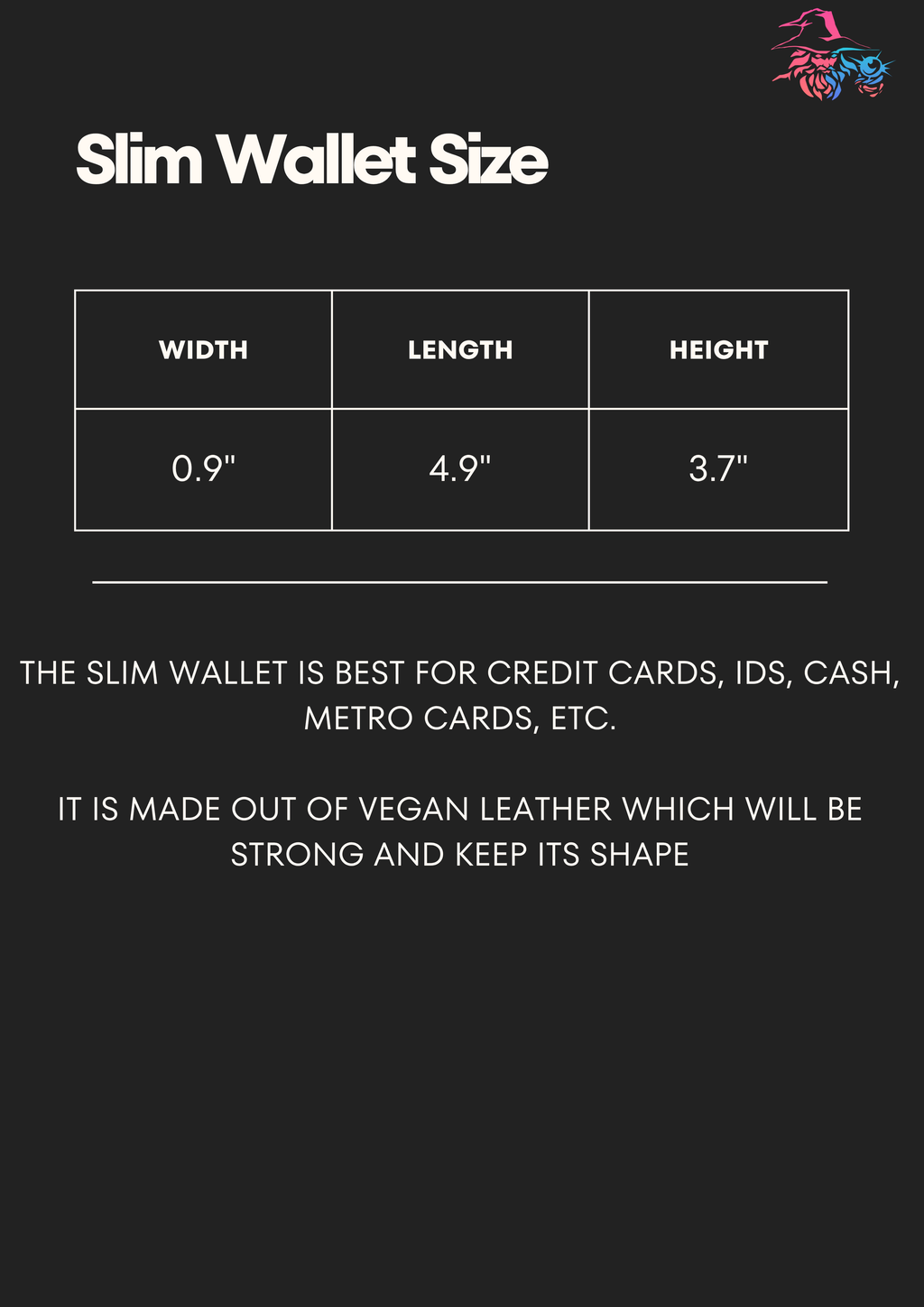 K-Pop Demon Hunters x Rumi Edition | Slim Wallet x Vegan Leather